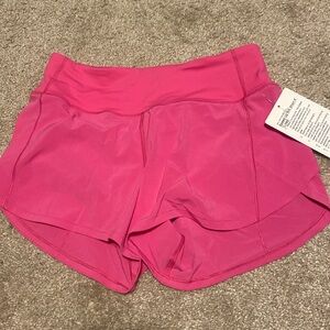 Lululemon speed up shorts